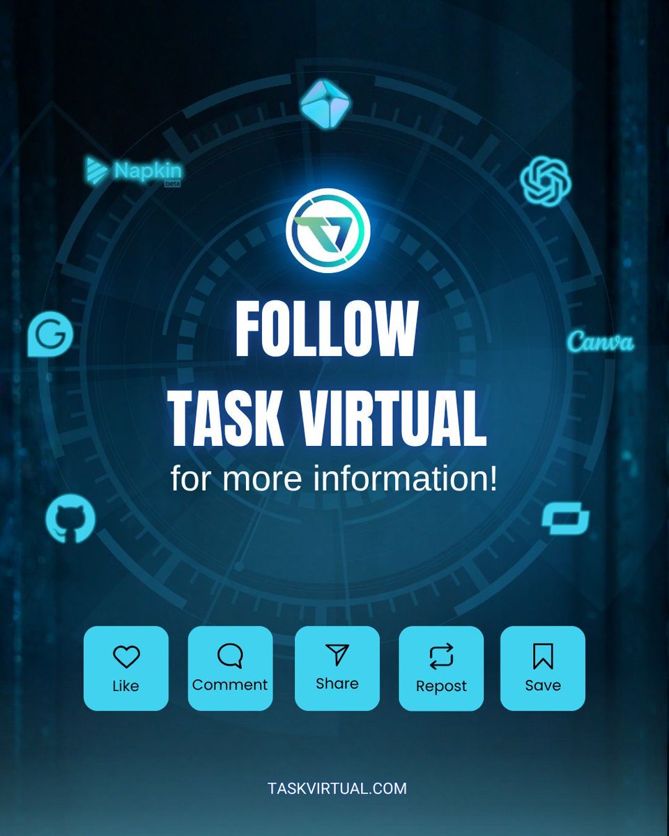 TaskVirtual's tweet image. AI is changing the game for small businesses. 
Pair it with a Virtual Assistant from TaskVirtual—and you’ve got unstoppable growth. 🚀 #VirtualAssistant #BusinessGrowth #AI