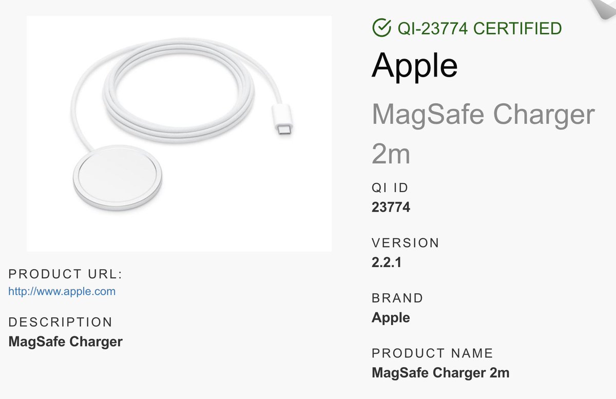 The rumors are true 👀

We just spotted the iPhone 17 series in our WPC database with 25W Qi2 Certified approval.
Now you know. 

The database doesn't lie ⚡

Check it yourself: jpsapi.wirelesspowerconsortium.com/products/qi