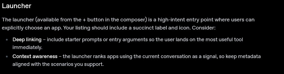 AndrichIan's tweet photo. 👀

open ai's apps will surface based on conversational context

looks like we found the next stage in AI SEO https://t.co/es6qYsXLDJ