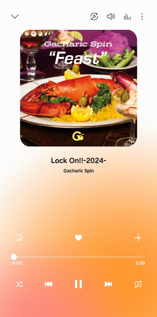 qUcrHISv0x753jH's tweet image. 祝GS 16th Anniversary 🎉✨😆✨🎊🎂なテンションブチアゲナンバー‼️
Gacharic Spin - Lock On!!-2024-
youtu.be/BO3PYdCrH6E?si… (Official Live Video)
#GacharicSpin 
#ガチャリックスピン
#LockOn!!
#GS16th
#15thAnniversaryFullAlbumFeast 
#GS16thAnniversaryLive 
#20251012EXTHEATERROPPONGI