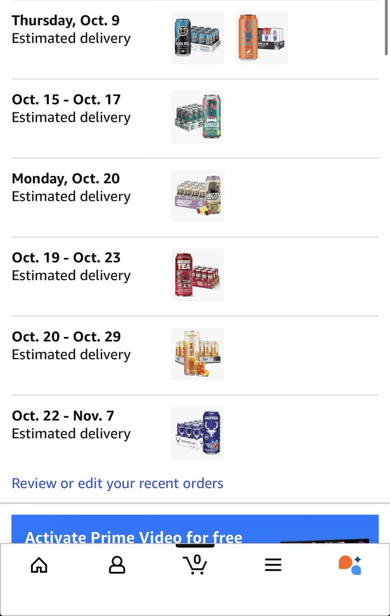 iamshackelford's tweet image. Happy national beverage buying day to all those who celebrate
Stocked up