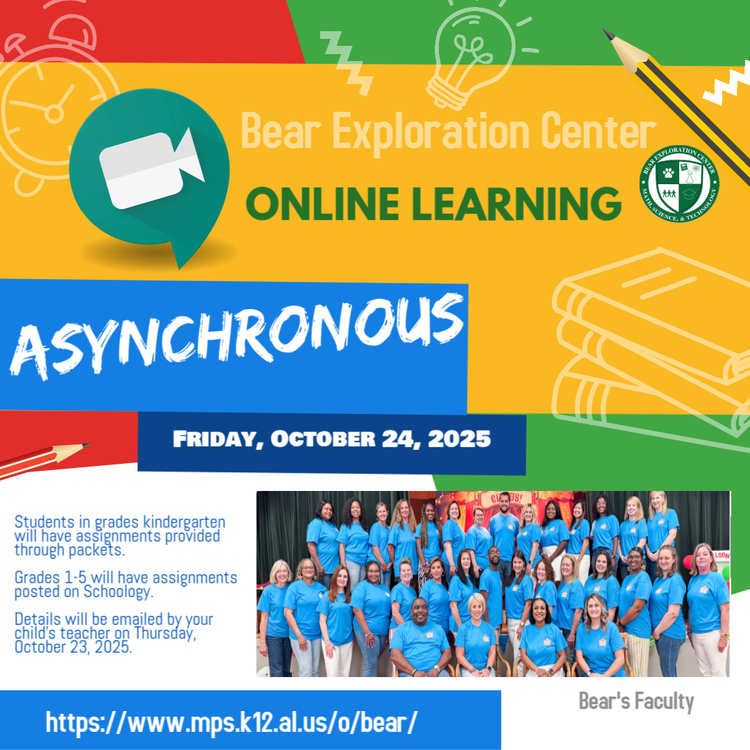 👩‍🏫💻 October 24 is an Asynchronous Day!
No in-person classes—students will complete lessons from home while teachers participate in PD Under the Big Top!
Stay focus, stay engaged, and keep learning wherever you are! 🌟 #AsynchronousDay