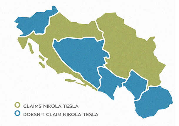 BrilliantMaps's tweet photo. Nikola Tesla Claims Of The Countries Of The Former Yugoslavia

See more here: https://t.co/r5M7ZTOAor https://t.co/7U2agkPU8O