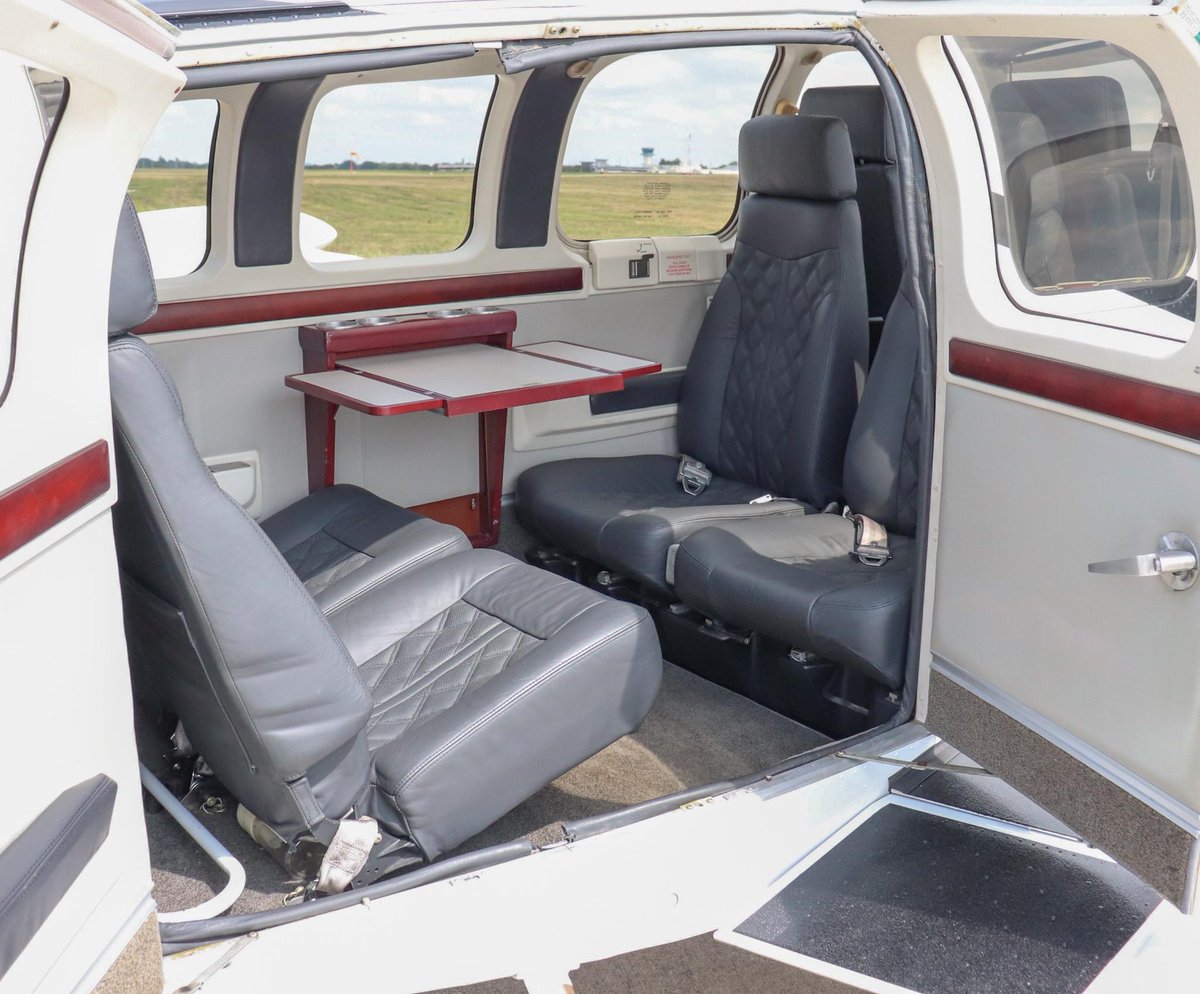 Controller's tweet image. 2006 BEECHCRAFT G36 BONANZA
Click here for more info:
🔗 ow.ly/wLaG50X85Ix

Meticulously maintained G36 features 1937 hours SNEW on the airframe and 424 hours SNEW on 300 HP Continental IO-550-B engine! G1000 NXi upgrade!

Check out this aircraft and contact @airmartplanes
