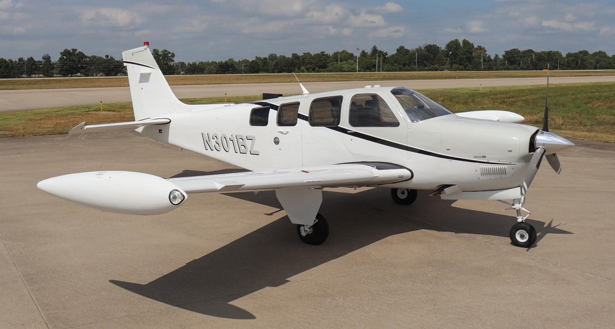 Controller's tweet image. 2006 BEECHCRAFT G36 BONANZA
Click here for more info:
🔗 ow.ly/wLaG50X85Ix

Meticulously maintained G36 features 1937 hours SNEW on the airframe and 424 hours SNEW on 300 HP Continental IO-550-B engine! G1000 NXi upgrade!

Check out this aircraft and contact @airmartplanes