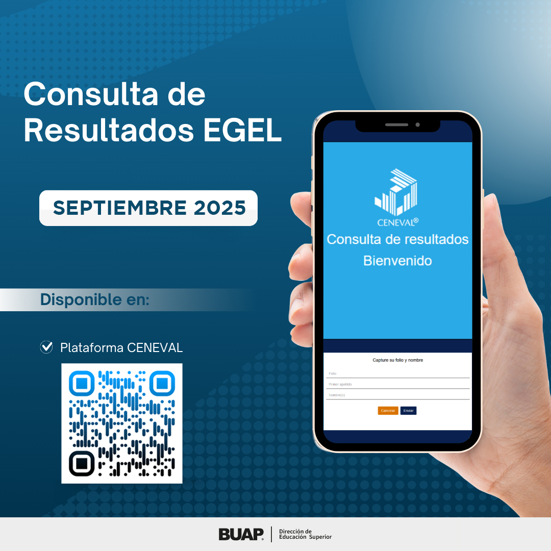 buap_fcc's tweet image. 📣 Consulta tus resultados EGEL Septiembre 2025 desde el 07 de octubre 🧐👇
🌐 prenlinea.ceneval.edu.mx/form.html
🔎 Ingresa tu folio y nombre
✅ Si obtuviste testimonio satisfactorio o sobresaliente, contacta al Coordinador de Titulación de tu unidad para continuar tu trámite. 🎓
#BUAP