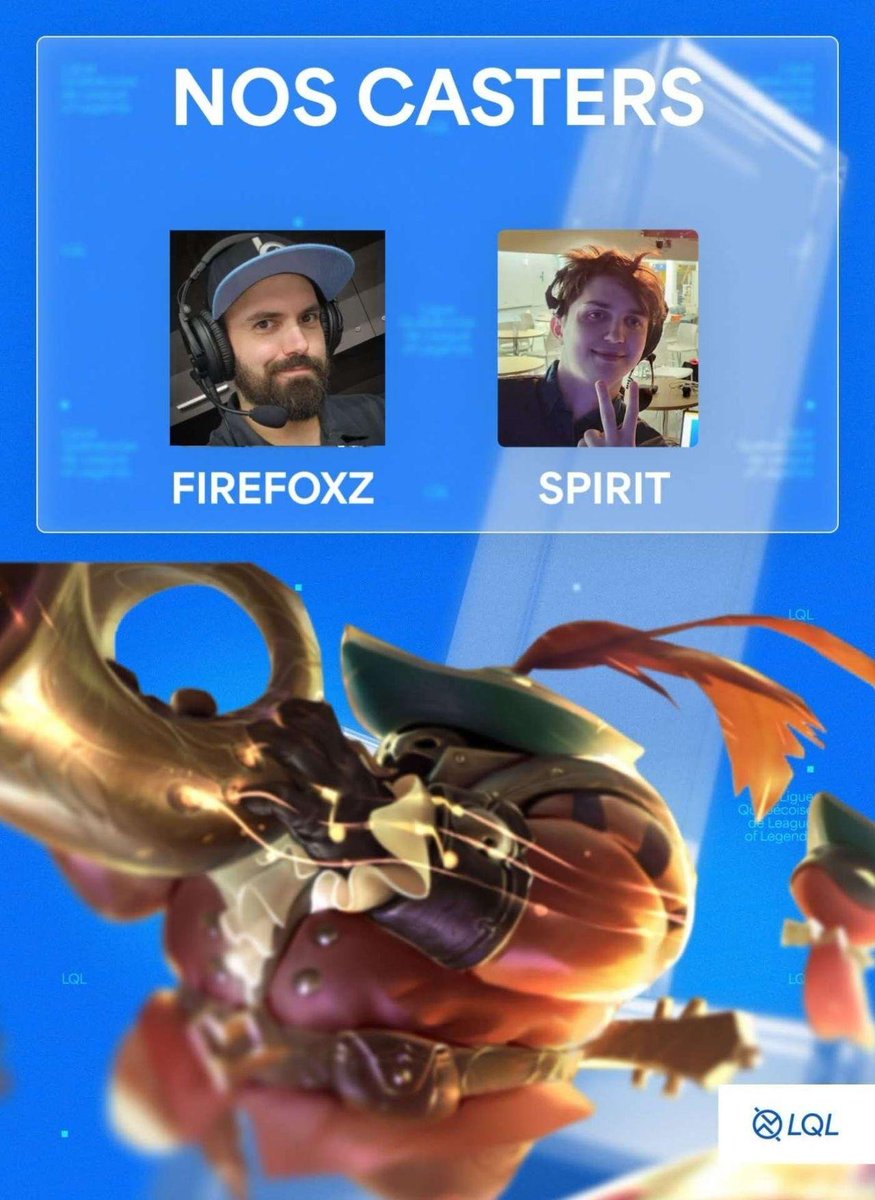 firefoxz09's tweet photo. En plus d'avoir participé a la production, je vais de nouveau prêter ma voix à la description pour  @LeEsportsClub ce soir! Ce sont 21 équipes qui ont accepté de s'inscrire et de nous faire confiance.

Dès 18 h 45 ce soir sur Twitch: https://t.co/xG9rnkQqBy

GLHF!

#LoLqc #LQL https://t.co/WMerP7XFZX