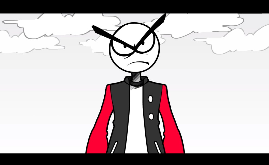 BAnims_the2nd's tweet image. For those who might&apos;ve forgotten about this, I&apos;m makin a show about Rude#1, one of the main characters of the series. Follow him on his misadventures through some of the crazy bullshit situations he gets into at @ItsTeamHorizon 🤬🗯️🟥

The animation phase is complete as of now👍🏾