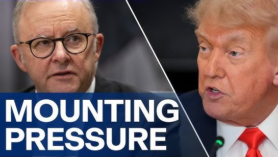 Ausbobsmit's tweet image. He&apos;s nervous, and it shows. Albanese hoped for an untelevised meeting with Trump at a summit. Instead, Trump invited him to a televised Oval Office sit-down, where radical leftists falter in Trump&apos;s almighty presence. None have escaped unharmed.