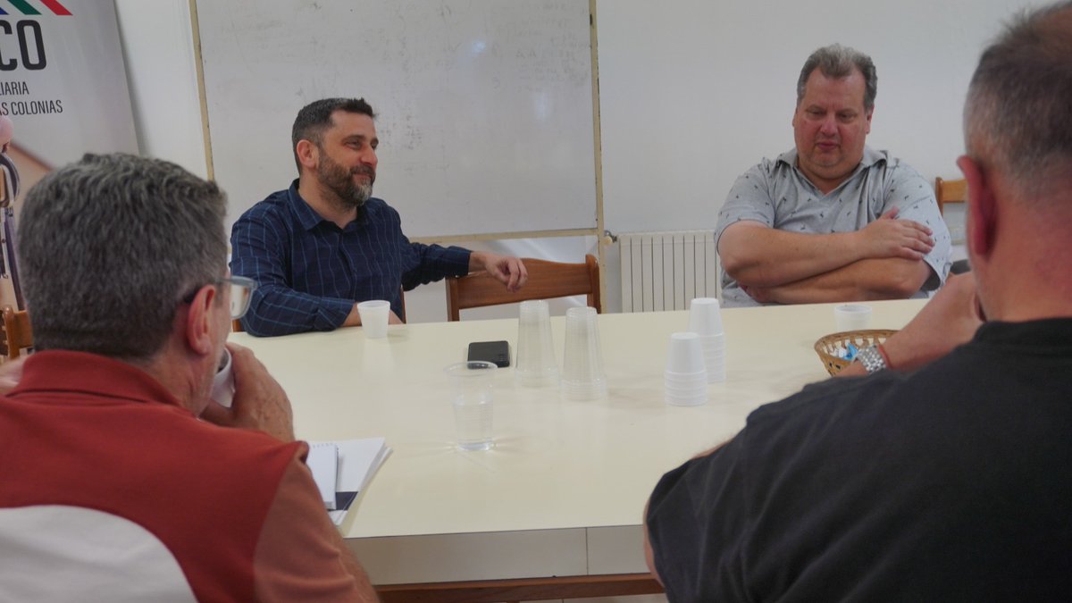 Mariano Cuvertino (@mcuvertino) on Twitter photo Nos reunimos en <a href="/CICAEEsperanza/">CICAE.Esperanza</a> para escuchar a los industriales locales y presentarles el proyecto de industria naval fluvial.
Siempre cerca del sector productivo, dialogando y construyendo juntos una agenda para el desarrollo regional y provincial. Nos reunimos en <a href="/CICAEEsperanza/">CICAE.Esperanza</a> para escuchar a los industriales locales y presentarles el proyecto de industria naval fluvial.
Siempre cerca del sector productivo, dialogando y construyendo juntos una agenda para el desarrollo regional y provincial.