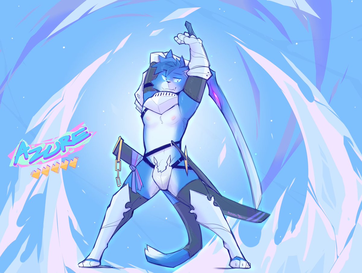 5 star icy blue cat banner~ saving or pulling?