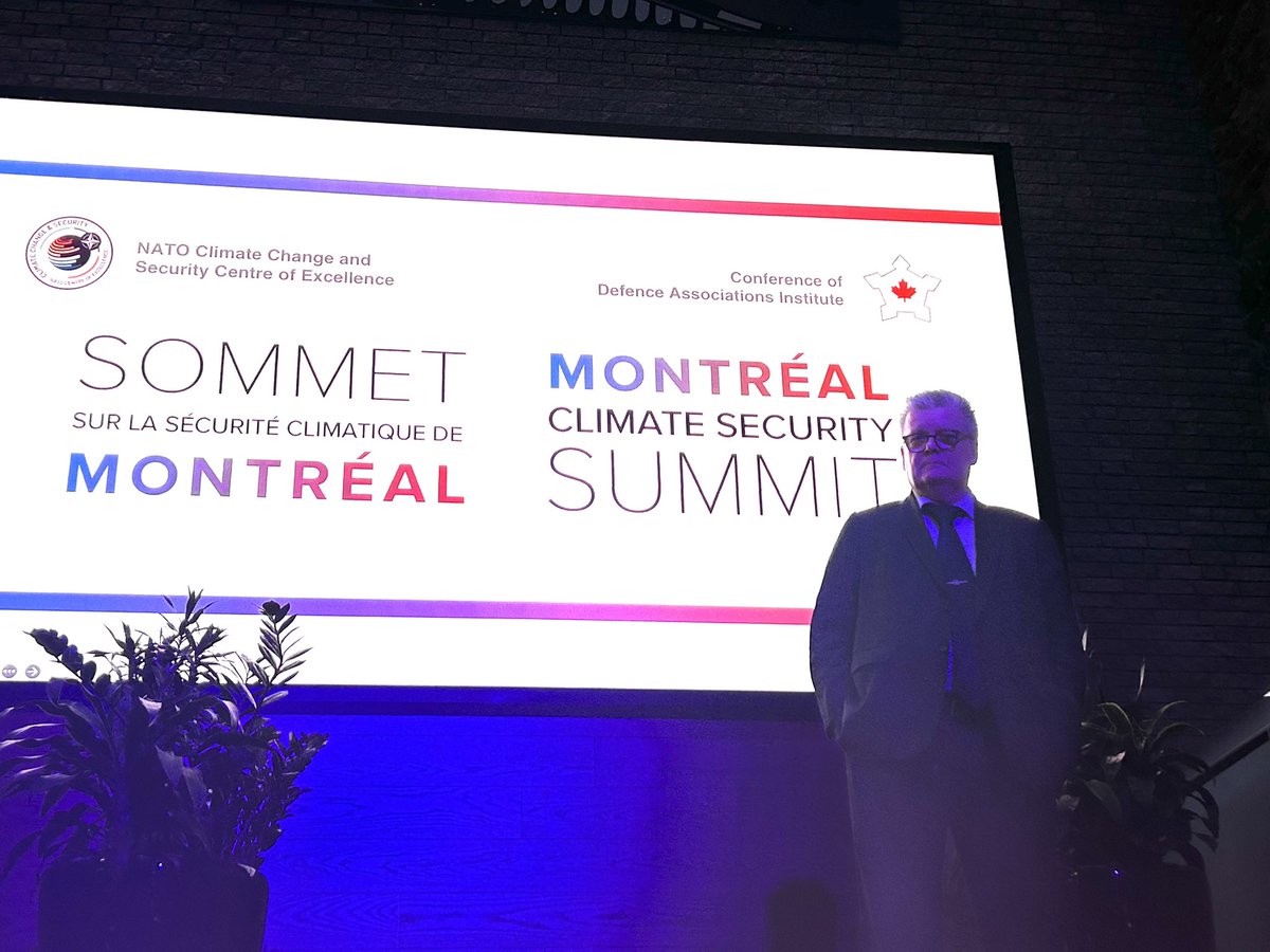 Even if I got up 22 hrs ago, it is fantastic to attend the opening reception of this important event in Montreal🇨🇦!