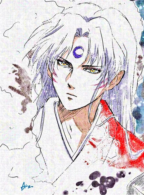 #見た人も無言で銀髪or白髪をあげる