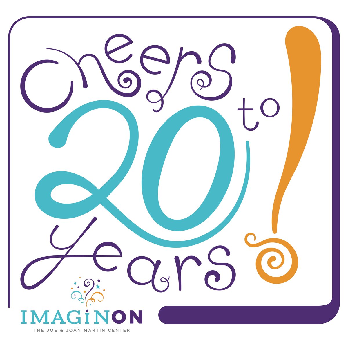 cmlibrary's tweet image. Help ImaginOn celebrate 20 years of bringing stories to life. There will be several great programs and activities to enjoy—from scavenger hunts to live music. This will be a celebration for the whole family to enjoy!