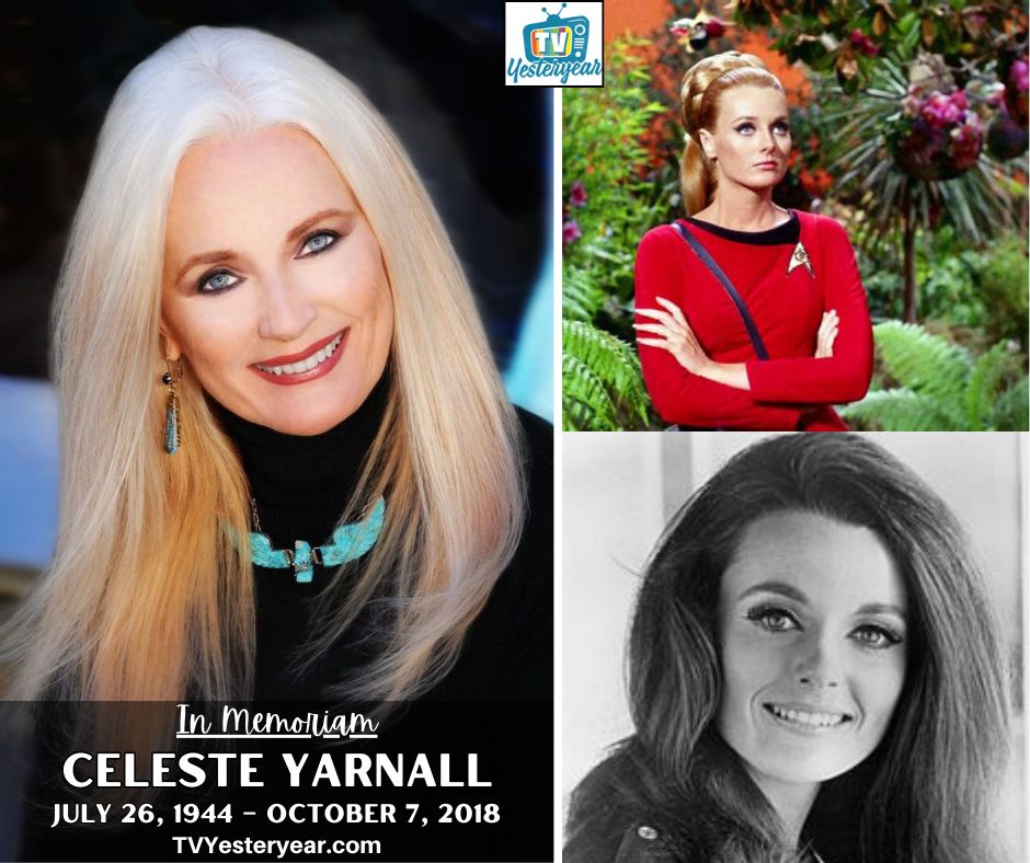 tvyesteryear's tweet image. Remembering Celeste Yarnall today, who passed away on this date in 2018. What role of hers do you remember best?