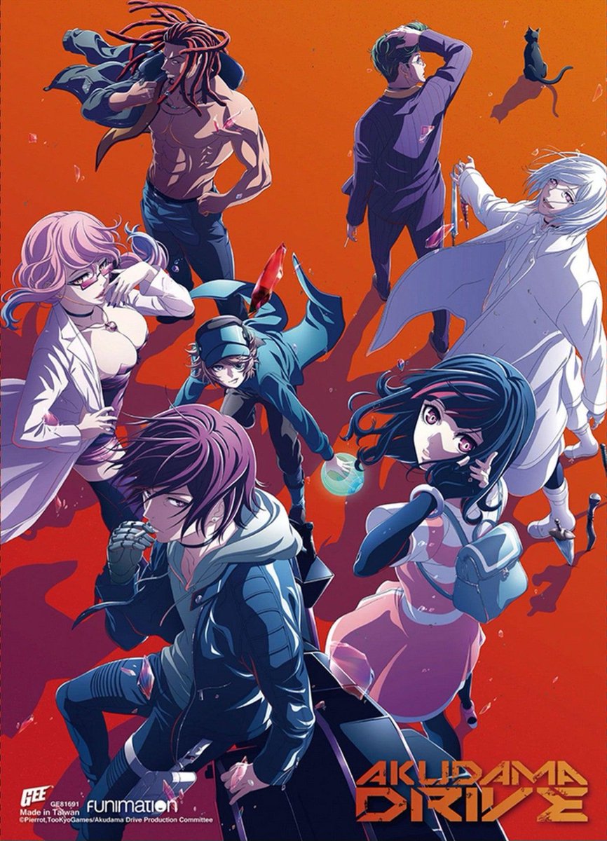 animeupdates__'s tweet image. 5 years ago today, 'AKUDAMA DRIVE' first premiered