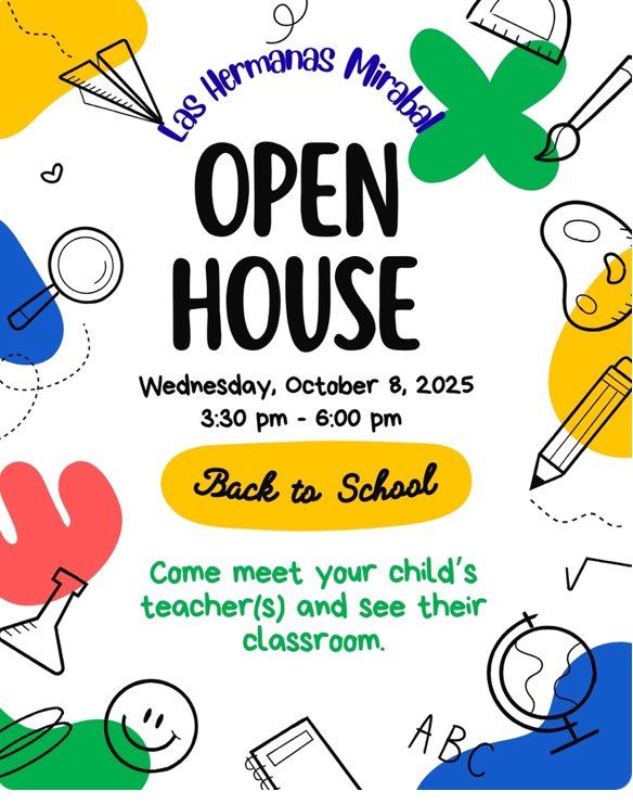 Las Hermanas Mirabal Community School (@mirabal_school) on Twitter photo Save the Date: Las Hermanas Mirabal Community School Open House on Wednesday October 8, 2025 from 3:30pm-6:00pm
“Every Student Every Classroom Every Day“
<a href="/AnibalSolerJr/">Aníbal Soler, Jr.</a>
@akeemjamal
<a href="/RcollinsJudon/">RoseAnne Collins-Judon</a>
<a href="/YonkersSchools/">Yonkers Public Schools</a>
<a href="/DrF_Hernandez/">Dr. Frank O. Hernández</a>
<a href="/CityofYonkers/">cityofyonkers</a>
<a href="/yft860/">Yonkers Federation Of Teachers</a>
<a href="/LissetteCC13/">Lissette María-Colón Collins</a> Save the Date: Las Hermanas Mirabal Community School Open House on Wednesday October 8, 2025 from 3:30pm-6:00pm
“Every Student Every Classroom Every Day“
<a href="/AnibalSolerJr/">Aníbal Soler, Jr.</a>
@akeemjamal
<a href="/RcollinsJudon/">RoseAnne Collins-Judon</a>
<a href="/YonkersSchools/">Yonkers Public Schools</a>
<a href="/DrF_Hernandez/">Dr. Frank O. Hernández</a>
<a href="/CityofYonkers/">cityofyonkers</a>
<a href="/yft860/">Yonkers Federation Of Teachers</a>
<a href="/LissetteCC13/">Lissette María-Colón Collins</a>