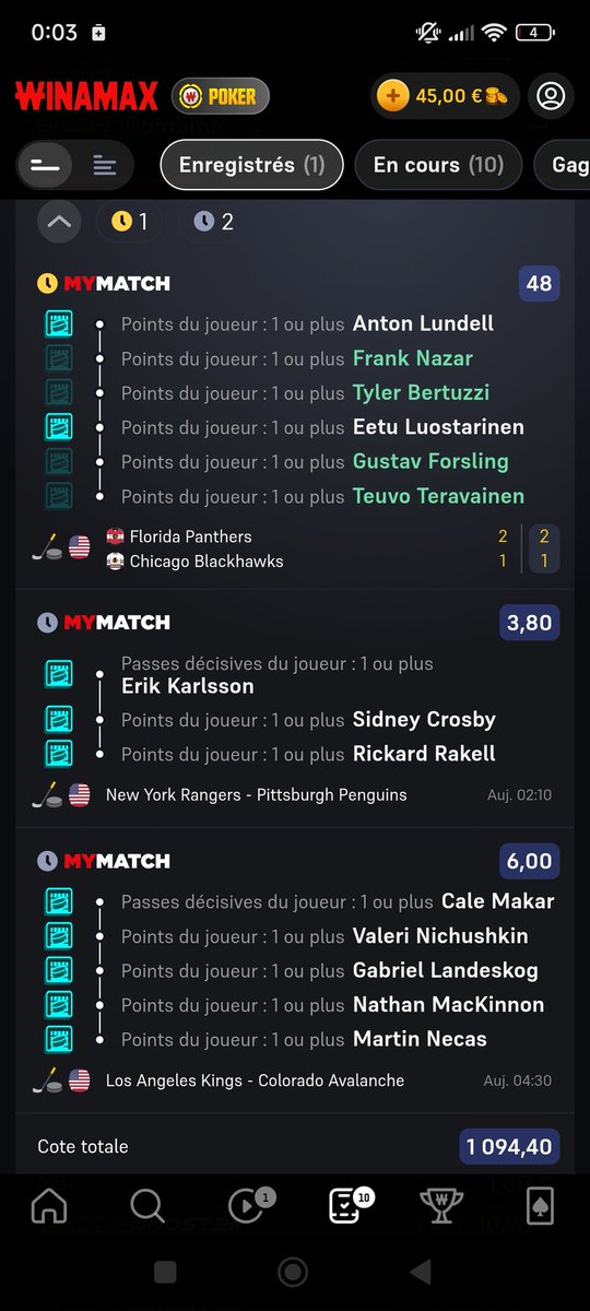 CrisLopez667's tweet photo. @APMBetting Ça aurait pu être validé en 1 tiers temps 😭 https://t.co/cZpBaFWp8O