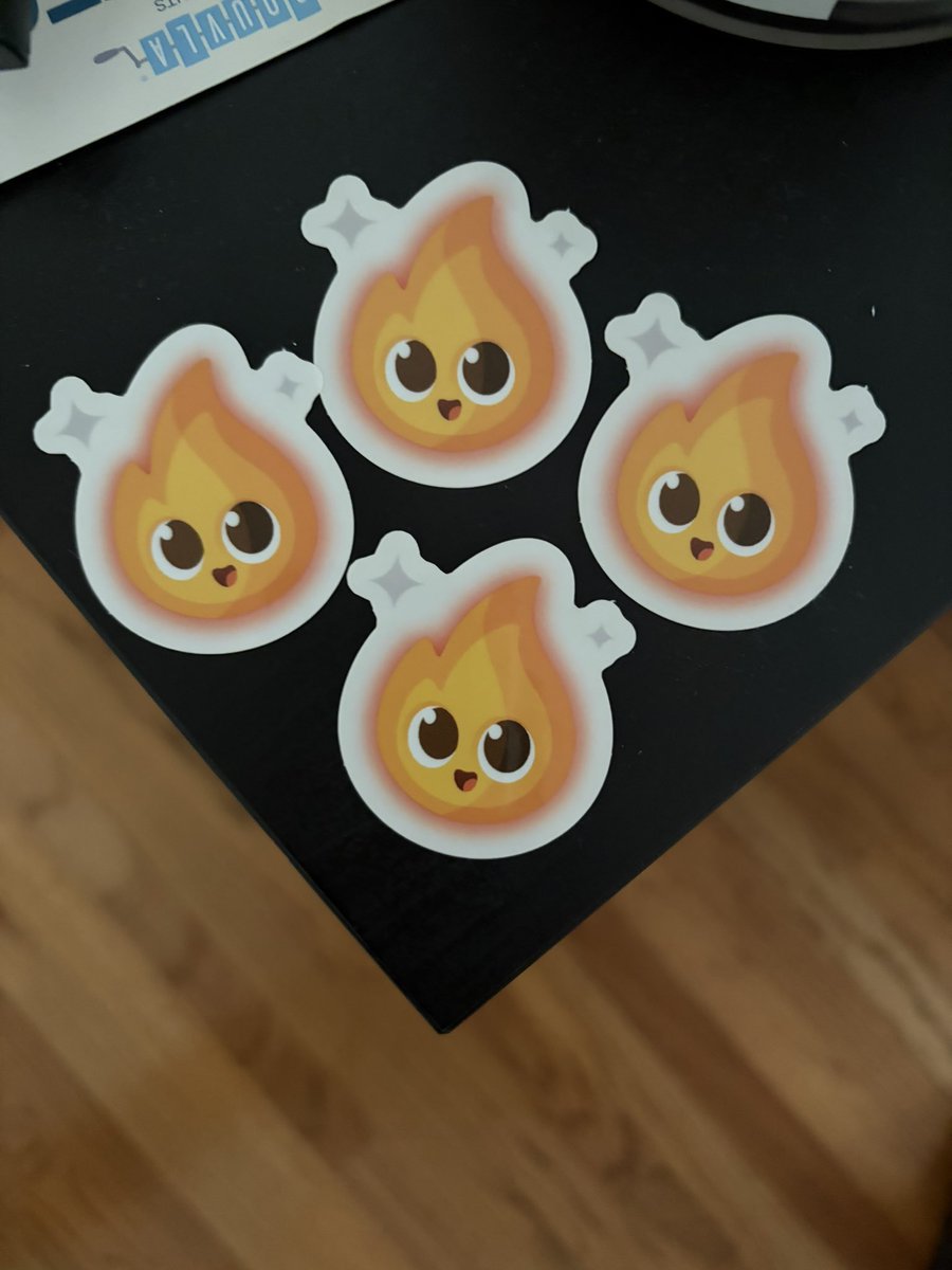 alex_ruber's tweet image. we made @trycandleapp stickers (these are clear), lmk if you guys want one!