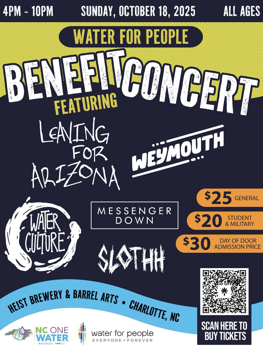 just under two weeks until the Water For People Benefit Show at Heist Brewing &amp; Barrel Arts! this lineup is stacked, so you definitely don't wanna miss it 🕊️

oh and uuuuuh, I might have a little more good news coming soon as well ✨
