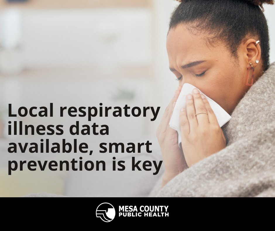 Respiratory virus season is underway in Mesa County.

Our disease surveillance team tracks hospitalizations for flu, COVID-19, and RSV to gauge the severity of each illness.

We’re sharing trends every two weeks.

Learn more on our website.bit.ly/4pZxDlN