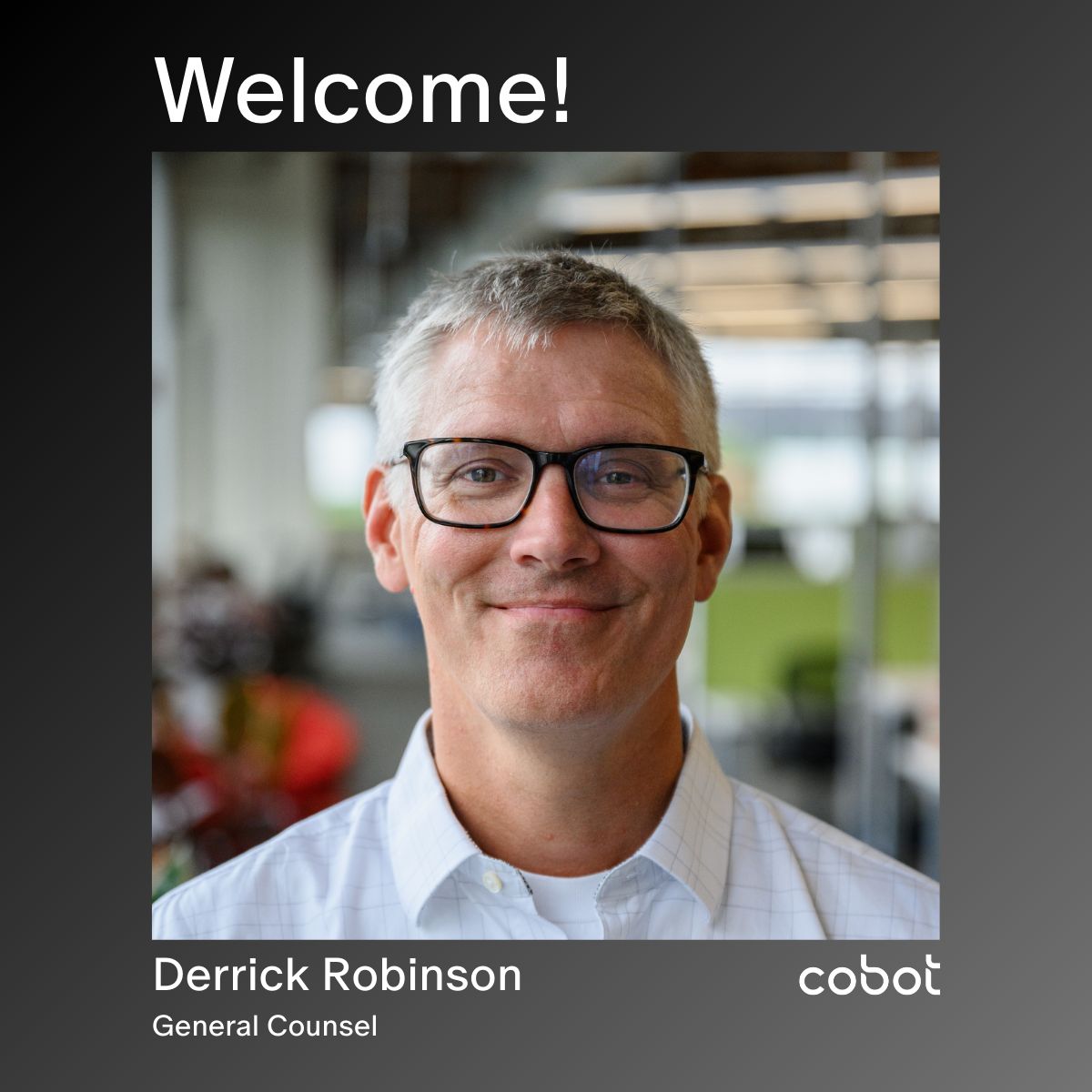 CalibrateVC's tweet image. Exciting growth from Calibrate portfolio company Cobot 👏

They recently welcomed three new leaders to the team:
⚙️ Engin Anil, VP of Software, Autonomy, &amp;amp; Foundation Models AI
🗺️ Nika Carlson, Director of Product Management, Vista/ScoutMap
⚖️ Derrick Robinson, General Counsel…