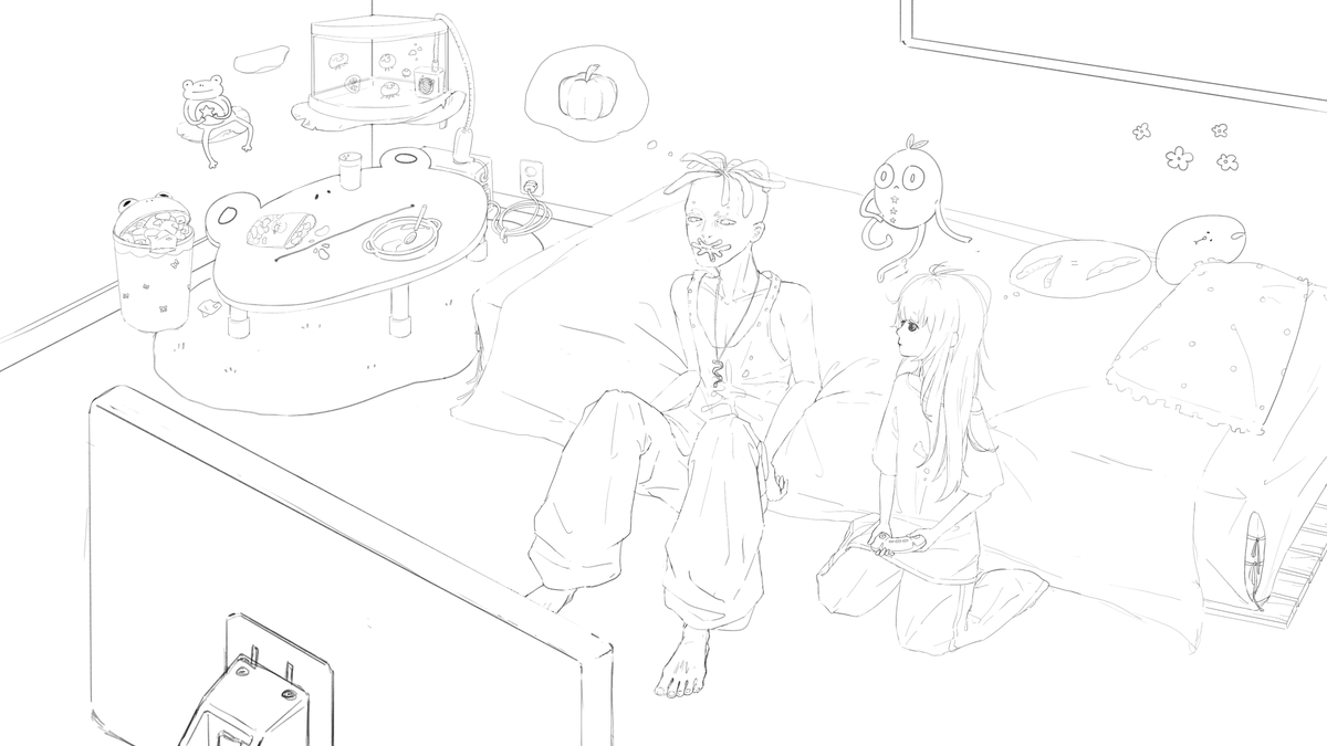 drawantbob's tweet photo. 개미밥과 고짱! welcome to Antbob's room Go-chan🙃
@gochan_sama https://t.co/MEDFSsj7sp
