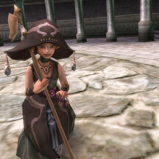 Shoutout to this diva in twilight princess