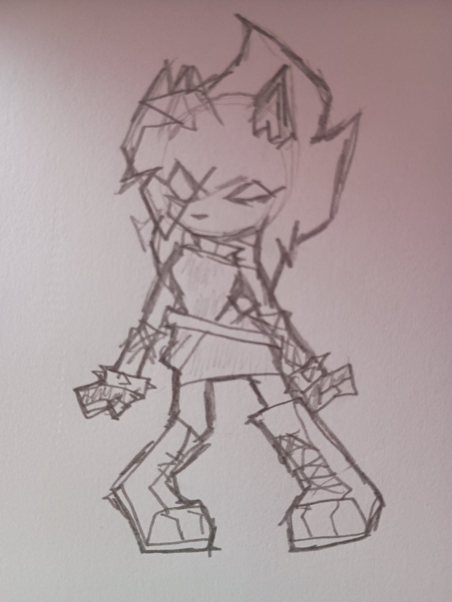 GoldenSashiro's tweet image. Modern Malware Amy tribute sketch.
(Thank you for the model @05Iltroller )