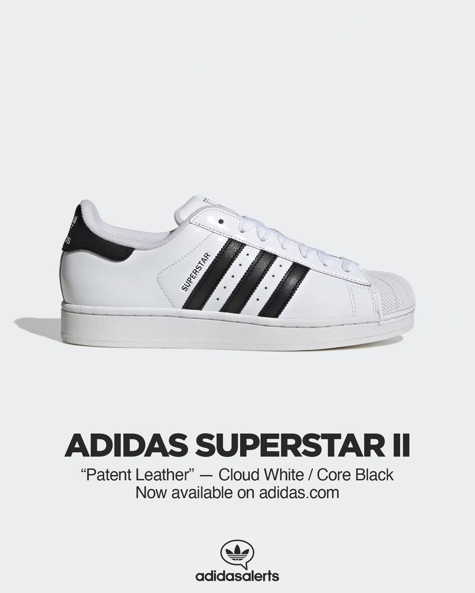 Now available on adidas US. adidas Superstar II Patent Leather.   https://t.co/6OmMHDkZzZ  https://t.co/XYXVtvSEx4 ad