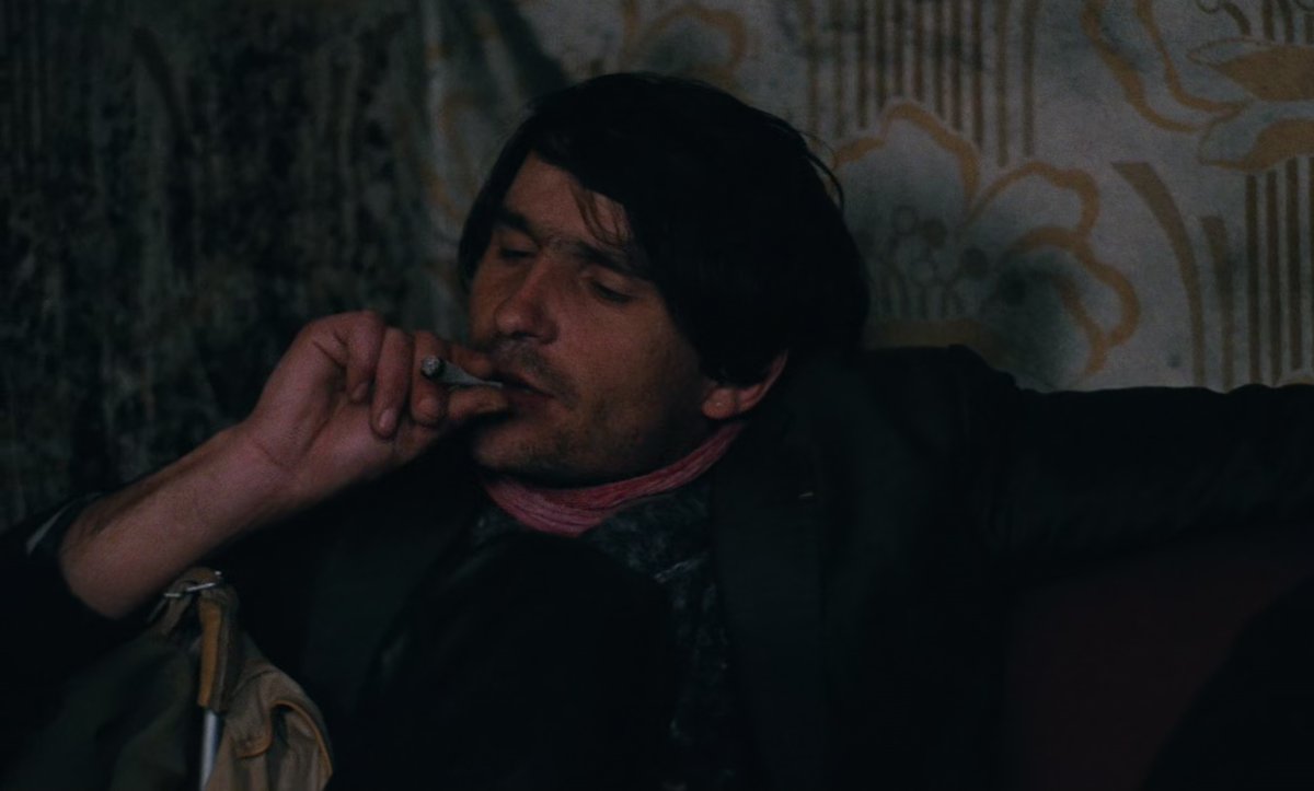 Vagabond (1985) - 1:29:52
Dir. Agnès Varda
Runtime 105 minutes
🚬 x 24, or one cigarette every 4.38 minutes
⚠️ REAL SMOKER MOVIE ⚠️
howmanycigarettes.com/vagabond/