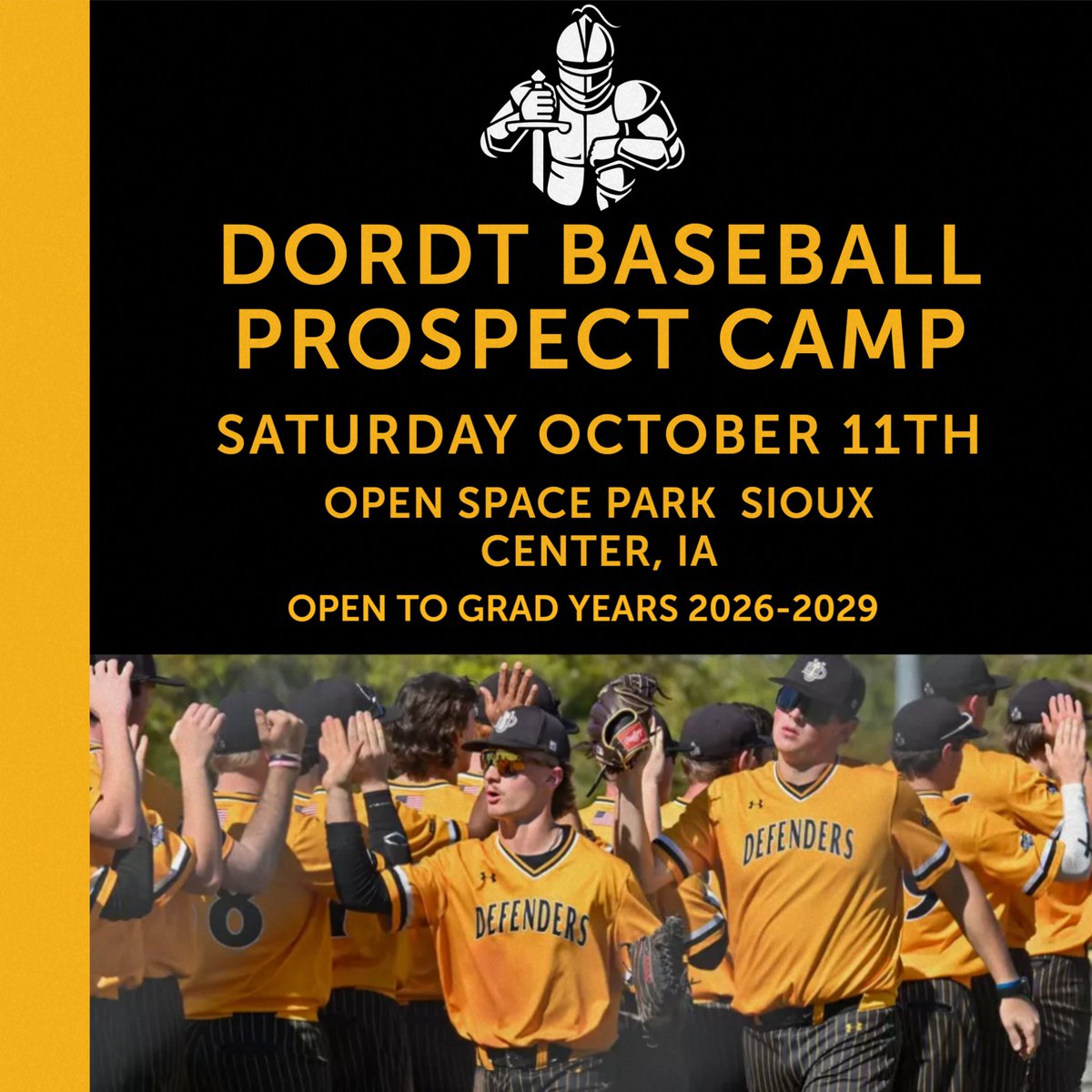 Less than a week away from last Outdoor Camp! We have very few spots left! This is your last Chance to Register and be Seen by our coaching staff! Use the Link to register!
godordt.com/registrations/…