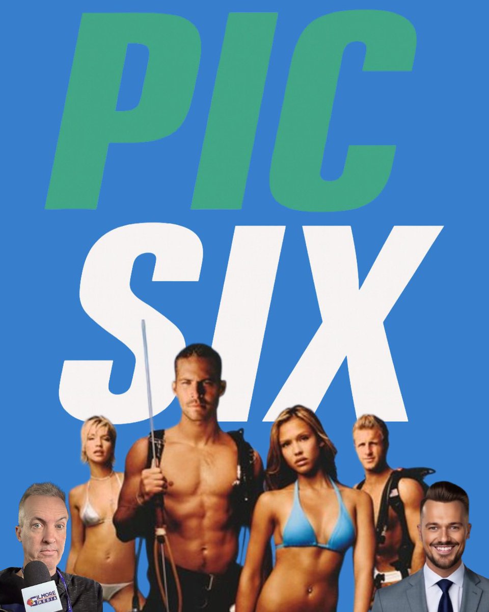 jeffcsmith's tweet image. The latest episode of Pic Six is here! Just in time for the upcoming winter months, @bradgilmore and @jeffcsmith are discussing the 2005 tropical thriller “Into the Blue” starring Paul Walker & Jessica Alba. Get the pod where you get your pod.
#PicSix #IntoTheBlue #JessicaAlba
