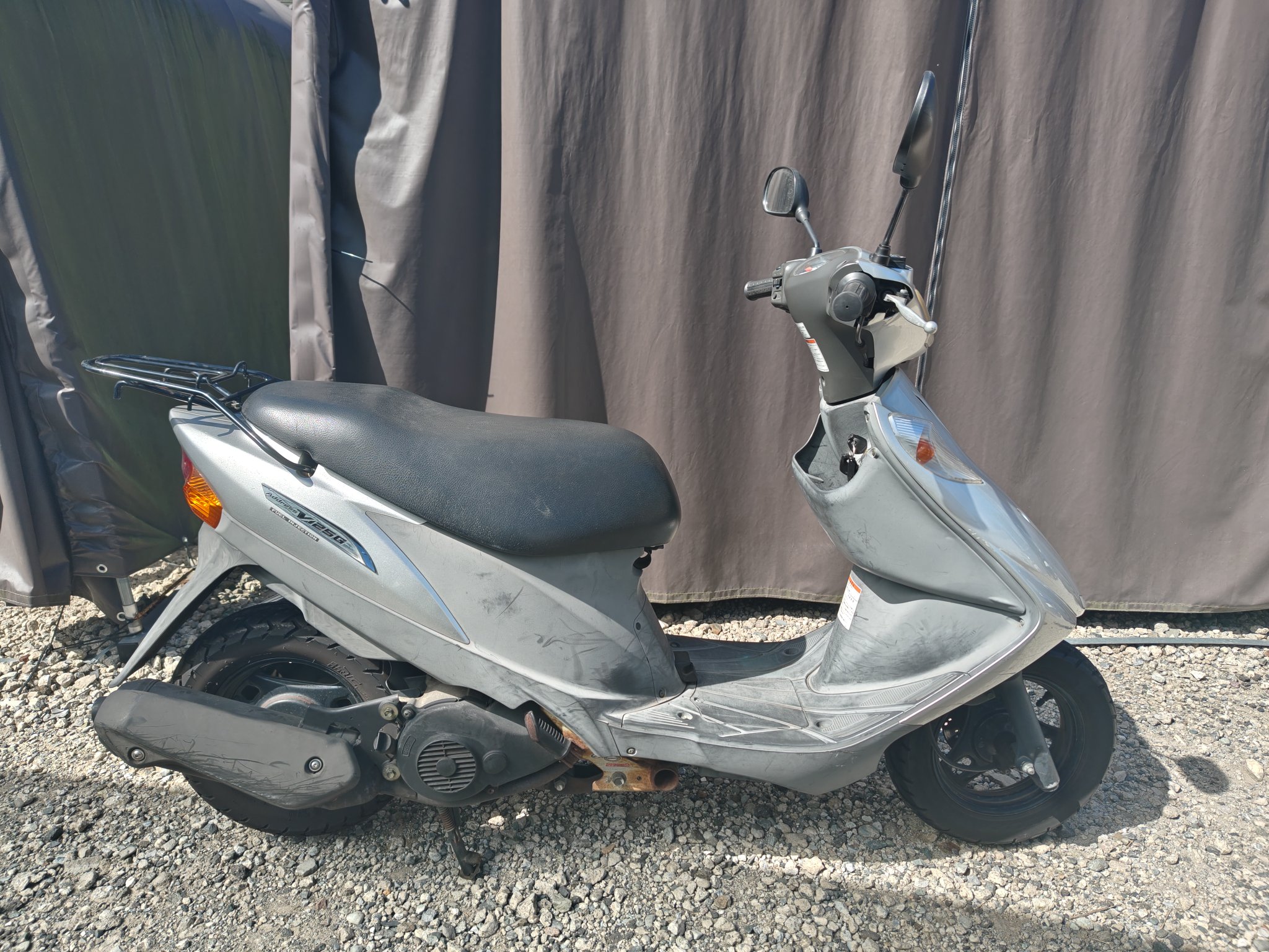 アドレスV125G（K9）パールホワイト／横浜市 アドレスV125G（K9）パールホワイト／横浜市 お取引有難うございました