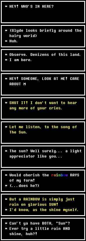 rosebunney's tweet photo. just wrote some #RainAndShine [FIRST MEETING] bullshit.

Tell me if i got their Personalities, Wrong. I tried, My best. https://t.co/72wUwUB20F