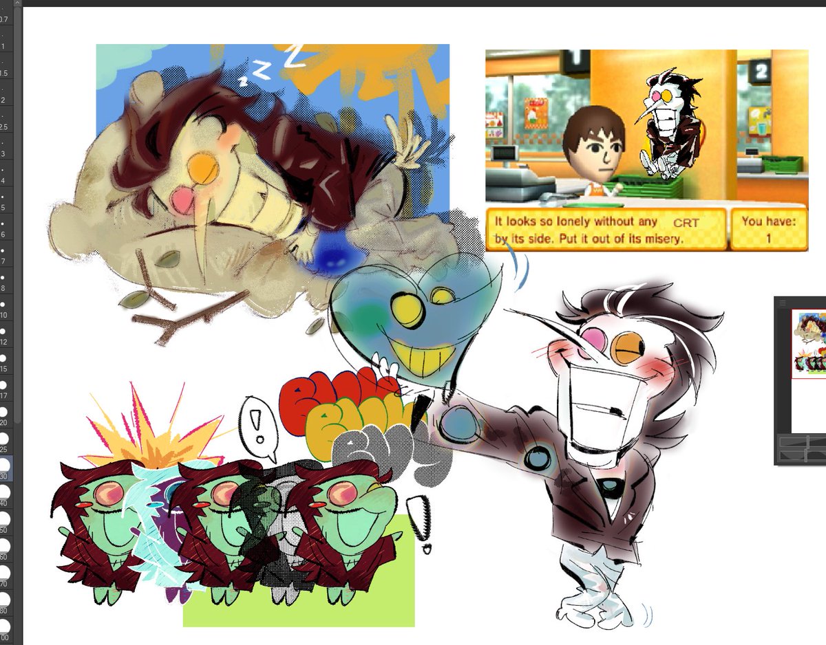 bruabbita's tweet photo. tens &amp; spams ive been doodling in class https://t.co/YLRbofQXBt