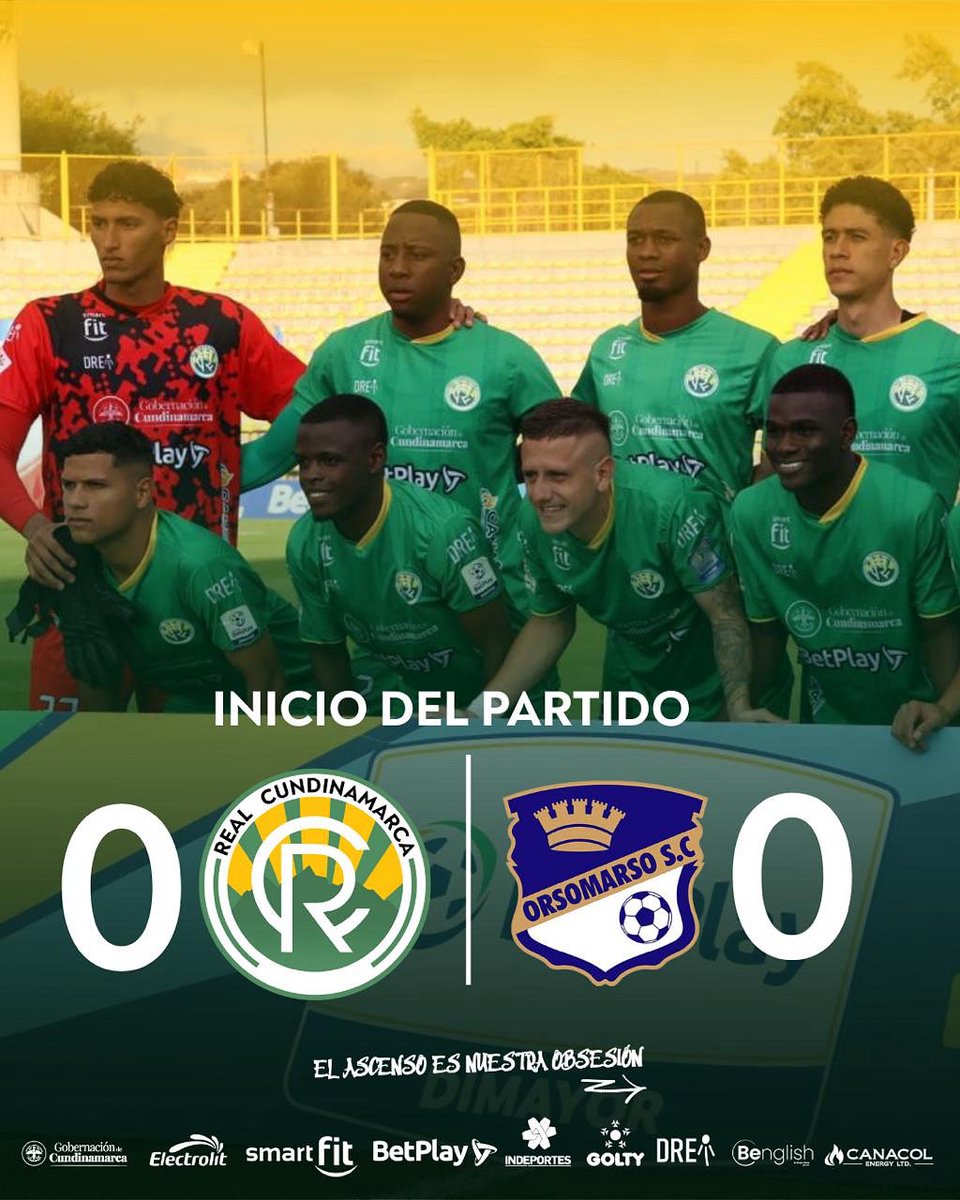 🔹Inicia el compromiso en el Estadio Metropolitano de Techo🔹

🟢RCU🟢 0️⃣ - 0️⃣ 🟡ORS🟡

📸  <a href="/federrocket/">Federrocket</a> 

#vamosrealcundinamarca 
#elascensoesnuestraobsesión