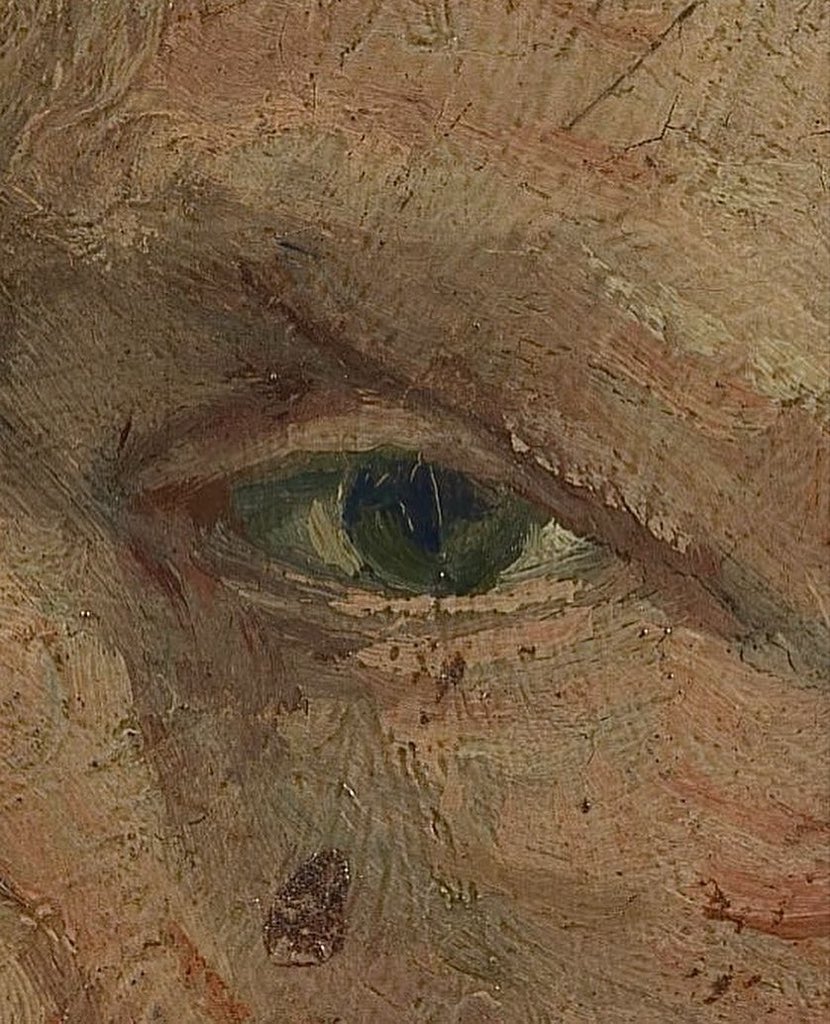 il_llj's tweet photo. Self-Portrait with Pipe and a Glass (Vincent van Gogh) 1887 https://t.co/CN4rO312Fd