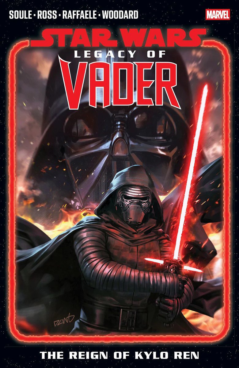 LEGACY OF VADER: REIGN OF KYLO REN VOL. 1 is out now.

Compiles issues 1-6 of the Legacy of Vader comic and follows Kylo Ren’s exploration of Anakin’s past.

Read more about the collection &amp; every other new Star Wars release this October here: theholofiles.com/2025/10/01/wha…