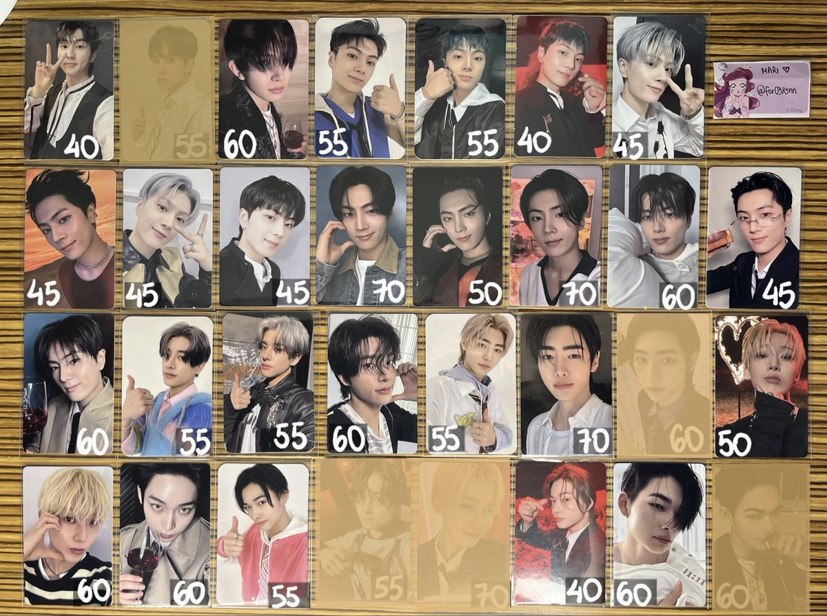 VENDO / VENDA ENHYPEN 🦇 

cards YOI e YZY — em mãos.

valores das fotos + frete de R$14.

pagamento imediato, não reservo.

envio apenas em novembro! por favor esteja ciente antes de comprar.

não faço reembolso por arrependimento de compra nem por avaria previamente