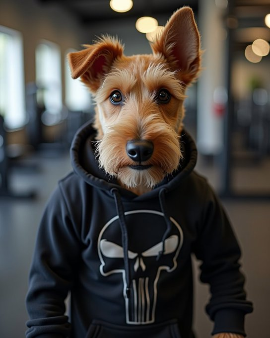 bigsoup6_7's tweet image. 💪 Scrappy crushing it at the gym this Wednesday morning. Getting those gains before heading to work. Let&apos;s go.
#HumpDayHustle