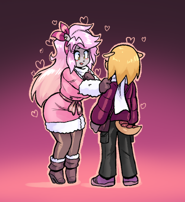 「looked back on Helene &amp; Hampt comic 」|Jamo🍜のイラスト