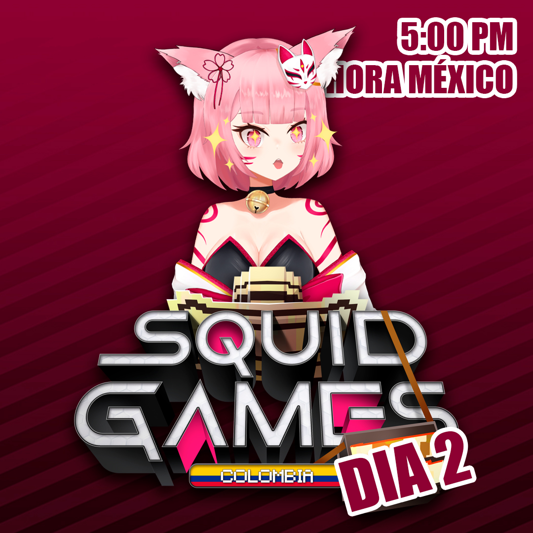 ¡No sé cómo, pero DIA 2!

Empezamos en un rato, VEN 🫵

Twitch.tv/Kit_Zen

SQUID GAMES COLOMBIA 🇨🇴 x 🌮