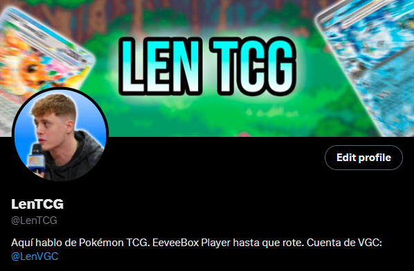 Como ahora tengo mucho hype con las cartas y se que a muchos de los que me seguís os dan igual, me he creado una nueva cuenta.

La enfocaré full a competitivo de Pokémon TCG, coleccionismo y memillos.

Seguidme o os aparecerá un Dondozo esta noche👊

<a href="/LenTCG/">LenTCG</a>