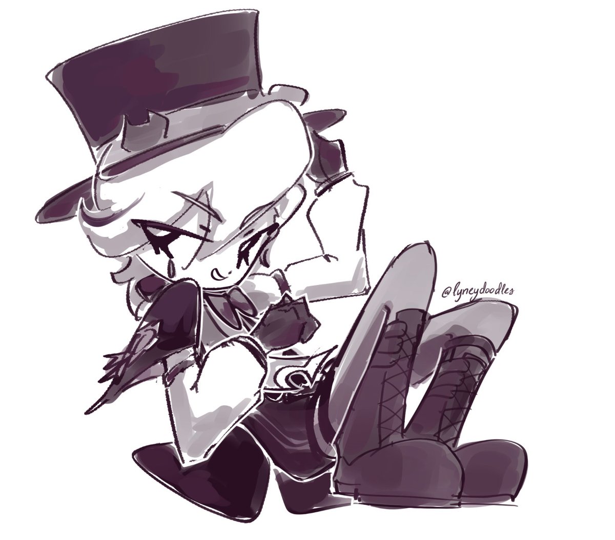 lyney doodles 🌷 tweet media