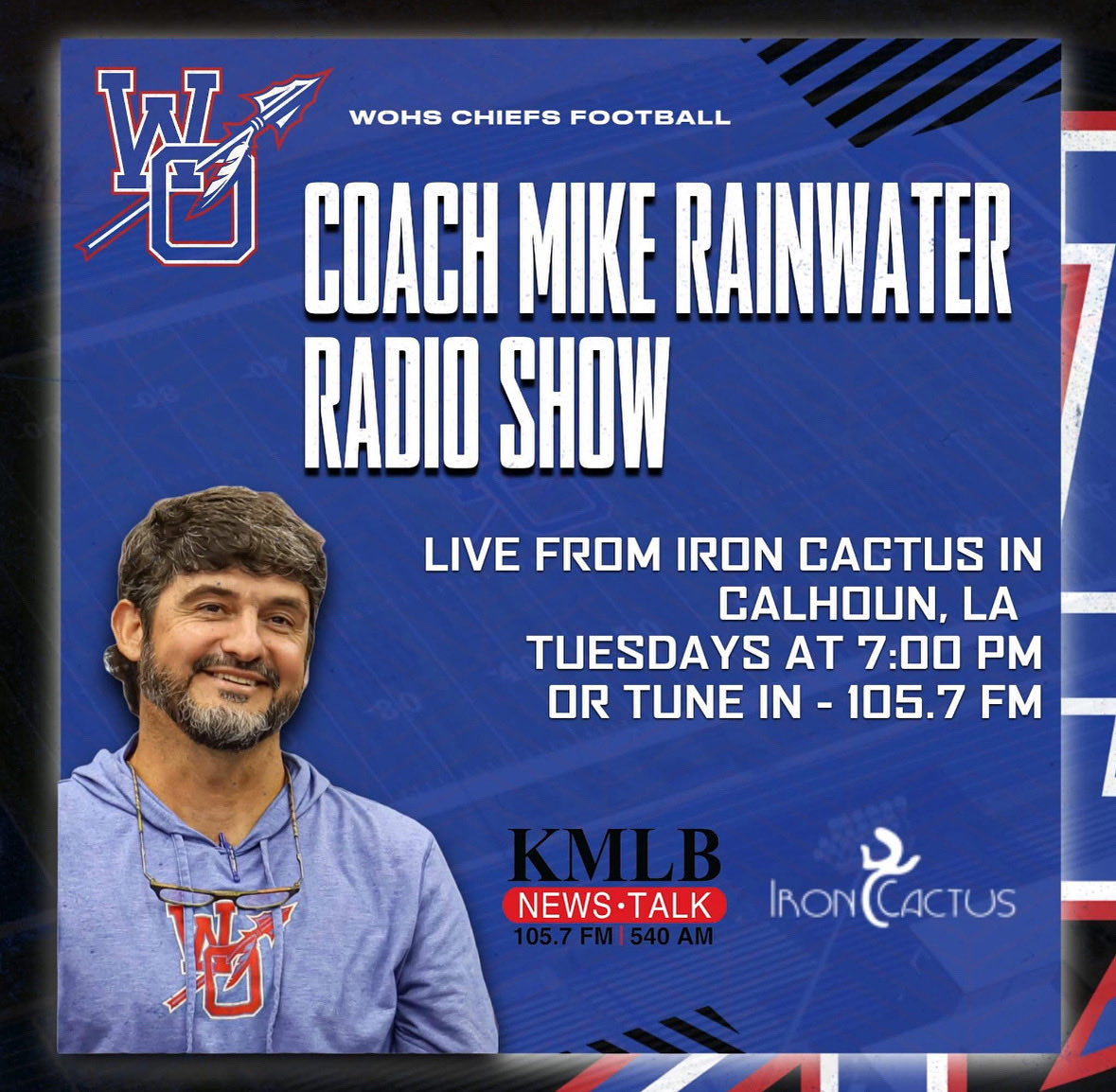 Check out the Coach Mike Rainwater Radio Show tonight!