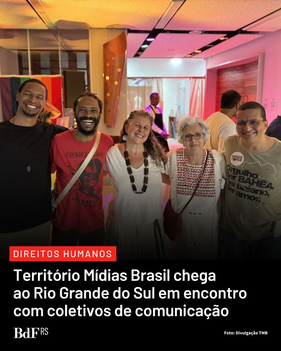 ECOANDO VOZES 🗣️

Edição gaúcha, no dia 18 de outubro, terá debates, oficinas e ações de fortalecimento da comunicação popular

📲 Leia na íntegra em #BdFRS

tinyurl.com/23fplh42
.
.
.
🔴 Apoie a imprensa local independente

➡ apoia.se/amigosdobrasil…
