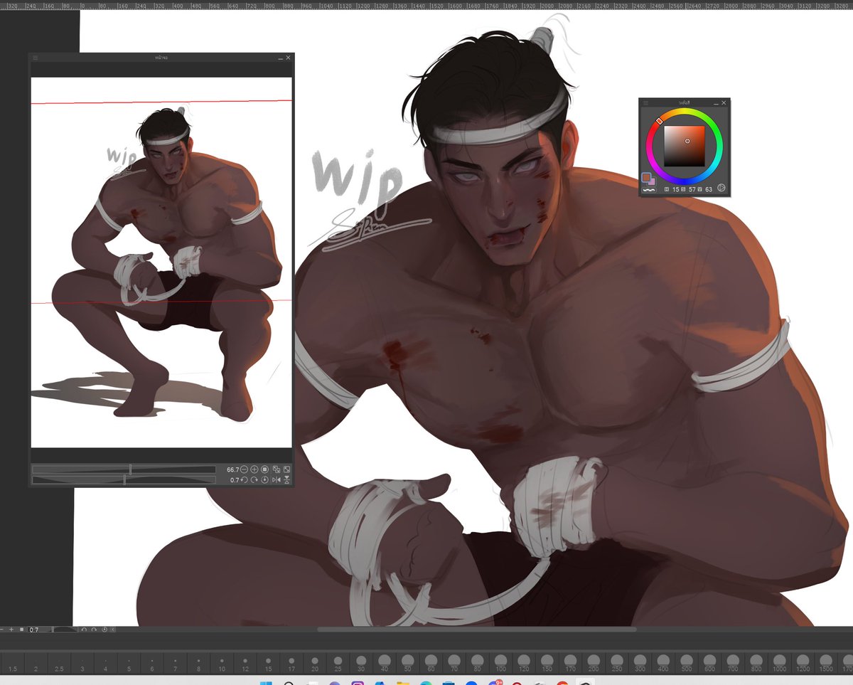 SeaRene_14's tweet image. ณ เวลา 05:36 
เหม่อมองฟ้าาา ต่อยหนูเลยค่ะพี่ ยื่นหน้าให้ #boxer #art