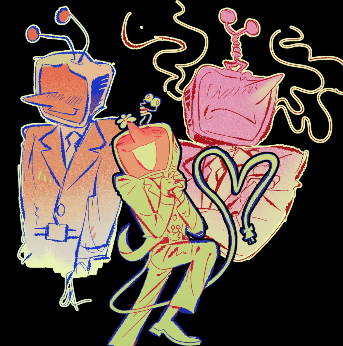 tens &amp; spams ive been doodling in class