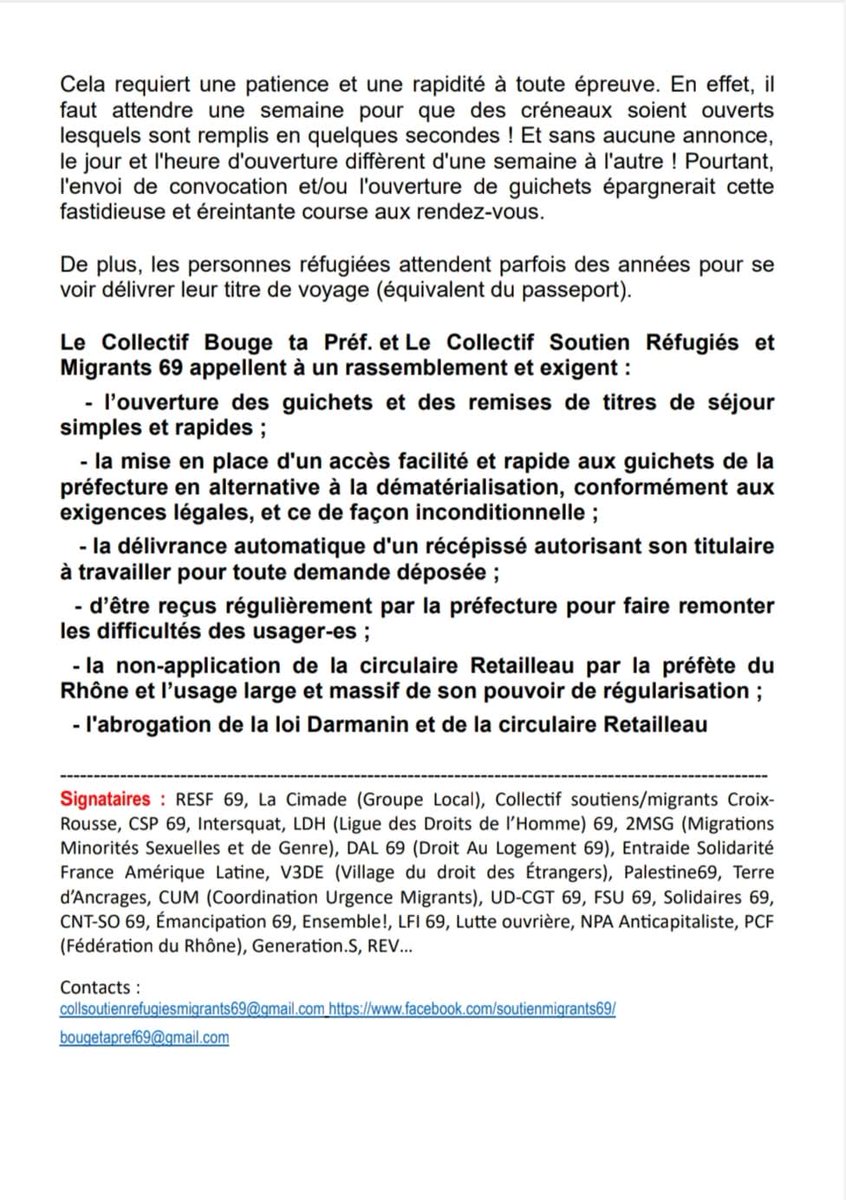 aleknaza's tweet image. Rassemblement 15 octobre 17h30 devant la préfecture du Rhône 

#Lyon #France
